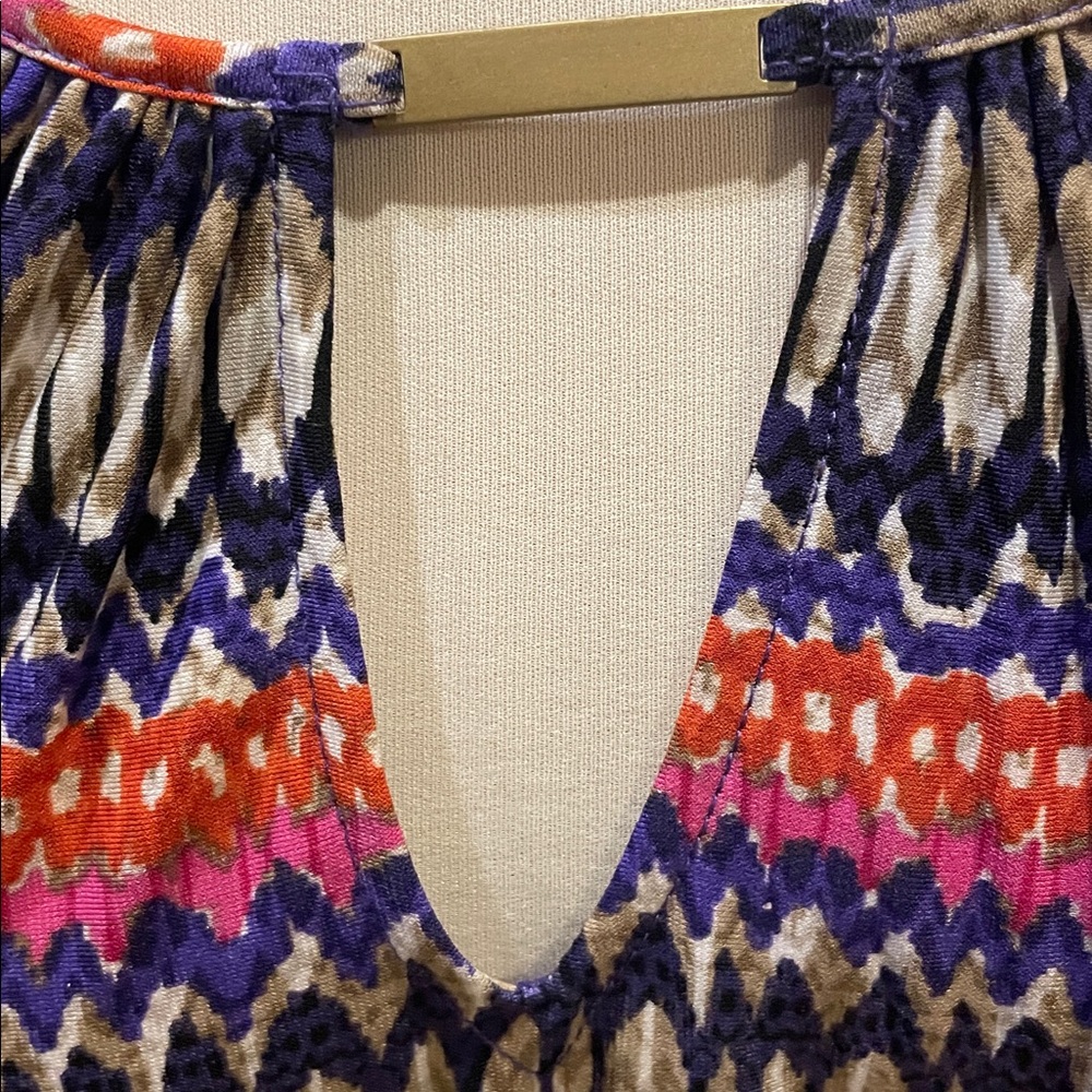 Ruby Rd. Multicolor Abstract Dress - Picture 7 of 10